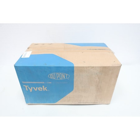Dupont Comfort Fit Design. Stormflap. Respirator Fit Hood. Elastic Wrists. Elastic Waist. White. LG TY122SWHLG002500